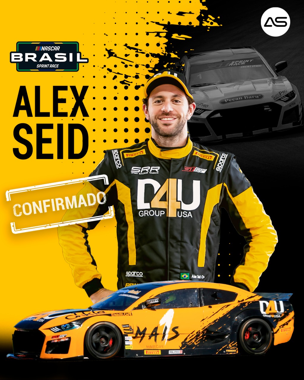 Alex Seid é O Primeiro Piloto Confirmado Na NASCAR Brasil Sprint Race ...